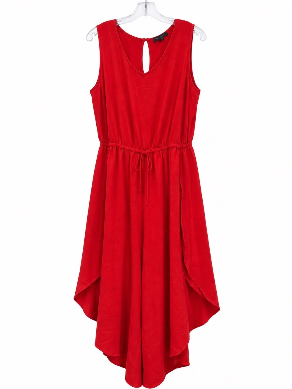 Love Delirious Red High Low Romper Plus Size 3X